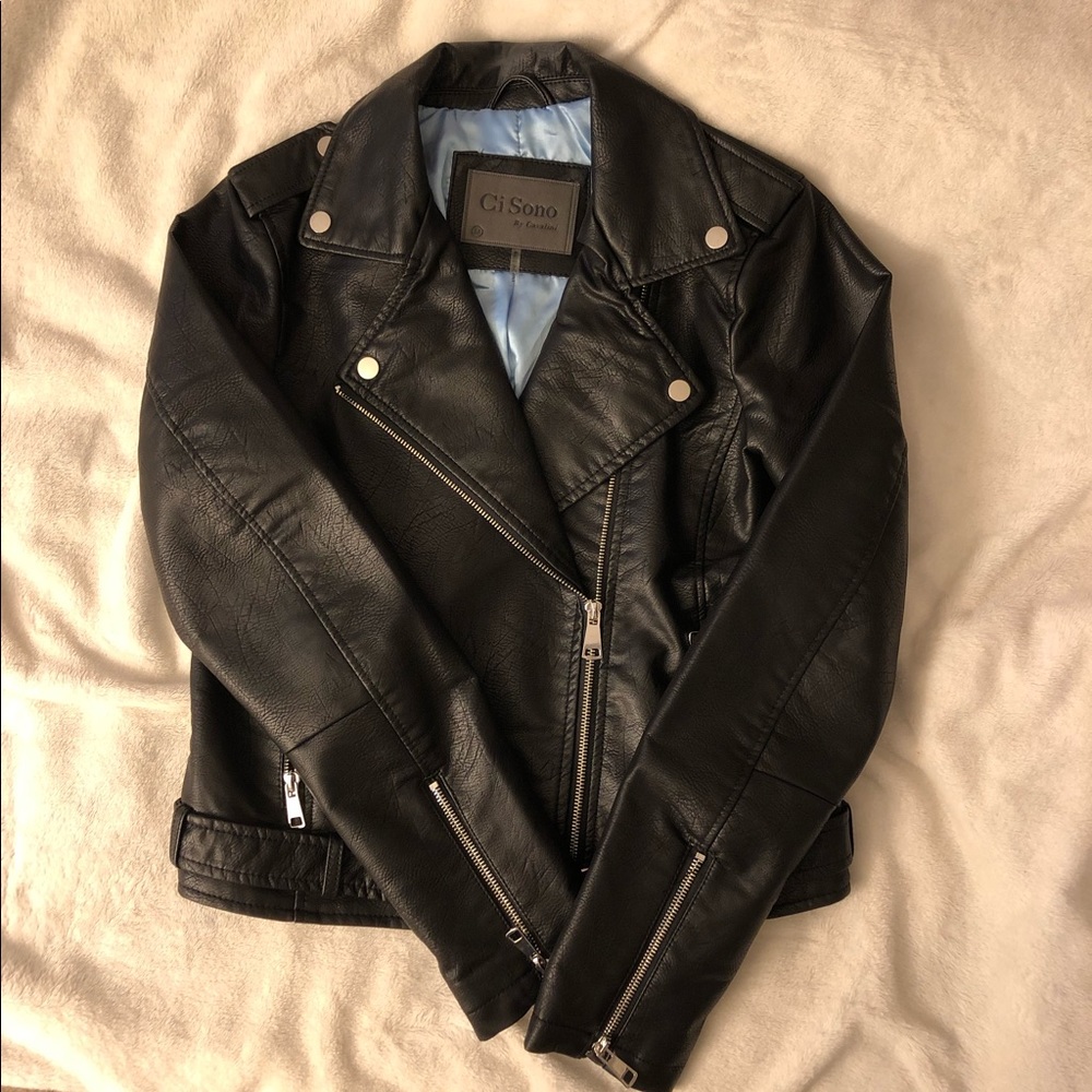 fashion nova leather jacket
